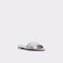 GHALIA SILVER MIX MAT TEXTILE SILVER