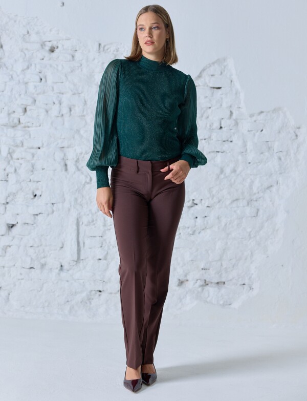 Pantalon De Vestir MARRON