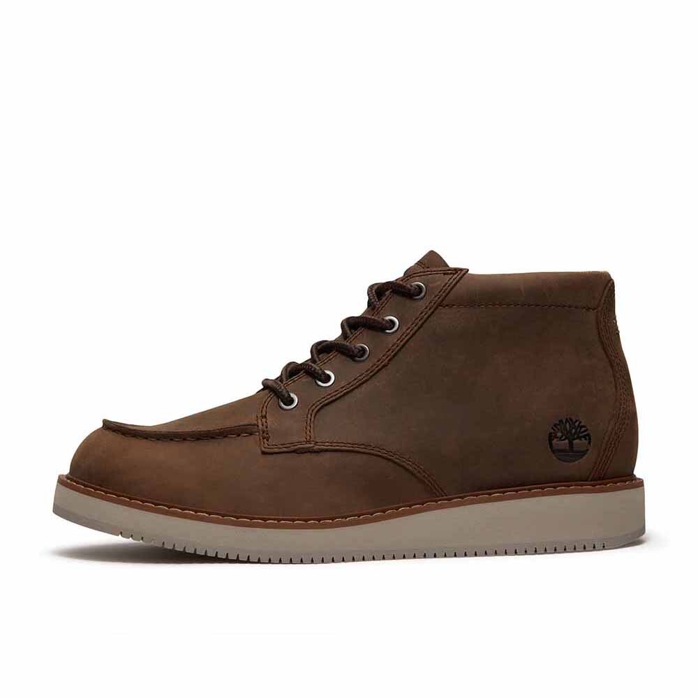 Botas Redwood Edge Mid Chukka Hombre Dark Brown Full Grain