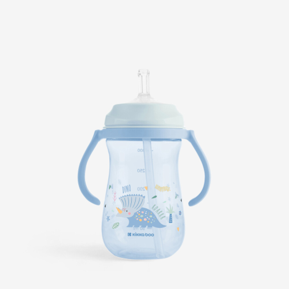 Vaso sorbito DINO Kikkaboo celeste