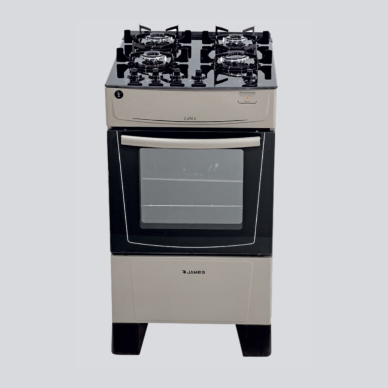 Cocina a Gas James C 690 V - 4 Hornallas Titanium Cocina a Gas James C 690 V - 4 Hornallas Titanium