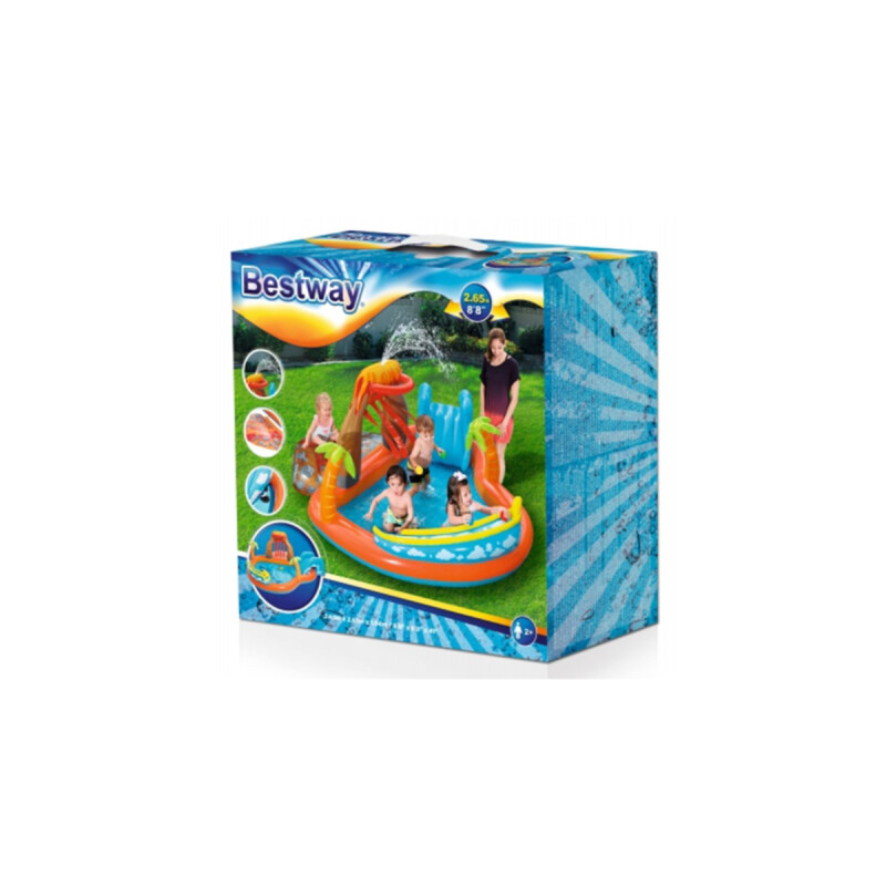 Piscina Inflable Infantil con Volcán Piscina Inflable Infantil con Volcán