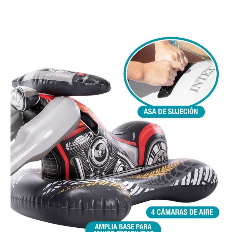 INTEX MOTOCICLETA FLOTANTE 94 X 180 X 71 CMS Intex Motocicleta Flotante 94 X 180 X 71 Cms