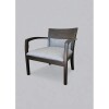 Poltrona Omega tapizado tela gris - PRODUCTO CON DETALLES - Poltrona Omega tapizado tela gris - PRODUCTO CON DETALLES -
