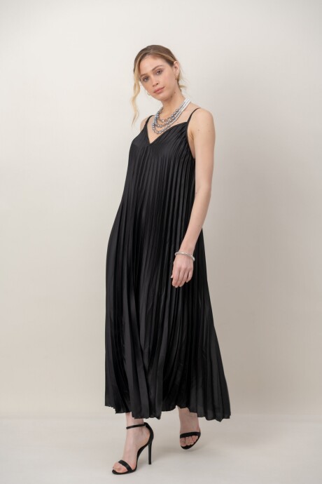 VESTIDO LLAMA Negro