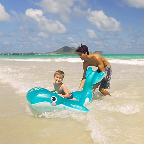 Colchoneta Inflable Intex Ballena Para Piscina Playa Inx057567