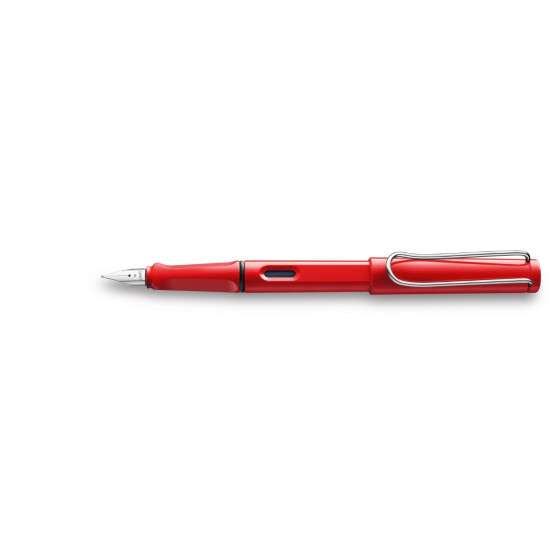 Lapicera Pluma Safari Rojo TF, TM azul Lamy 0