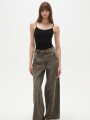 Pantalon Sarela Gris Oscuro