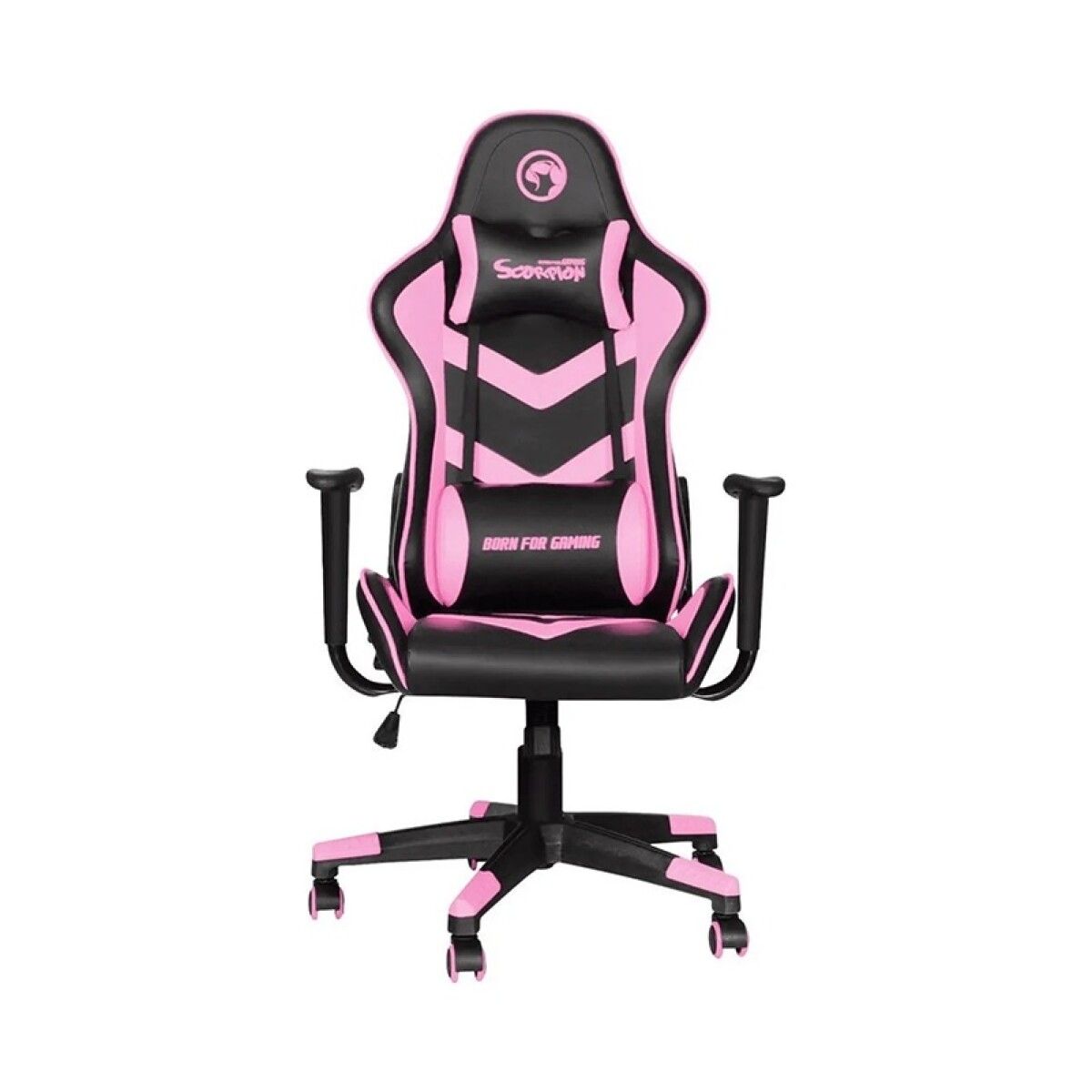 Silla Gamer Marvo Scorpion CH-106PK Ergonómica Black-Pink 