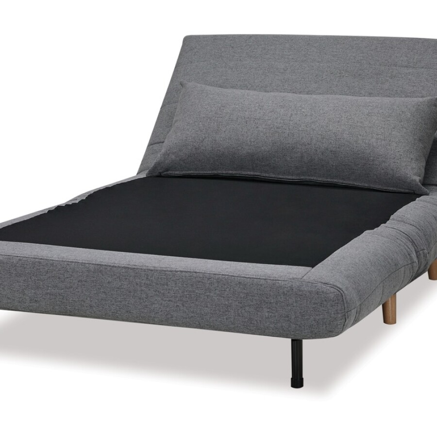 Sillón Cama Individual UNO Gris
