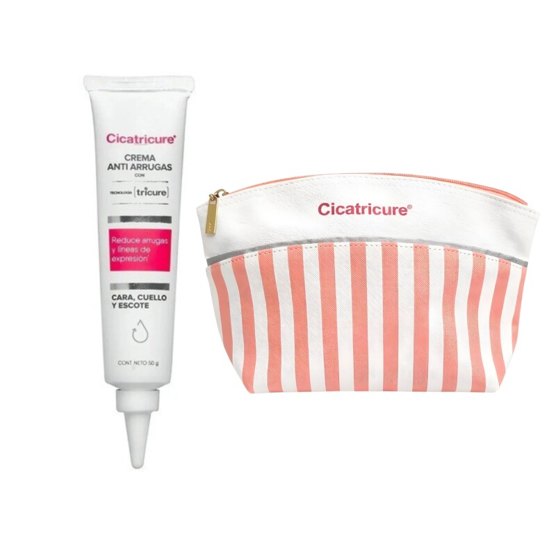 Crema antiedad Tricure Cicatricure día/noche 50g + Neceser Crema antiedad Tricure Cicatricure día/noche 50g + Neceser