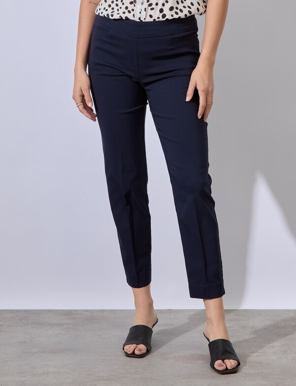 Pantalon Recto Modelador AZUL