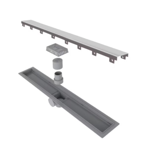 ELLEVE Receptaculo c/sifón tapa ac inox 70cm Smart Elleve Receptaculo C/sifón Tapa Ac Inox 70cm Smart