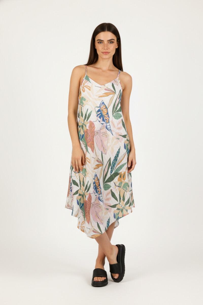 Vestido Calfa - Estampado 2 