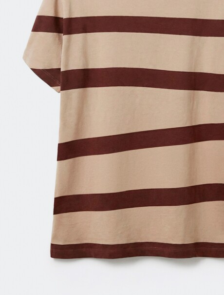 BLUSA ESTAMPADA BEIGE