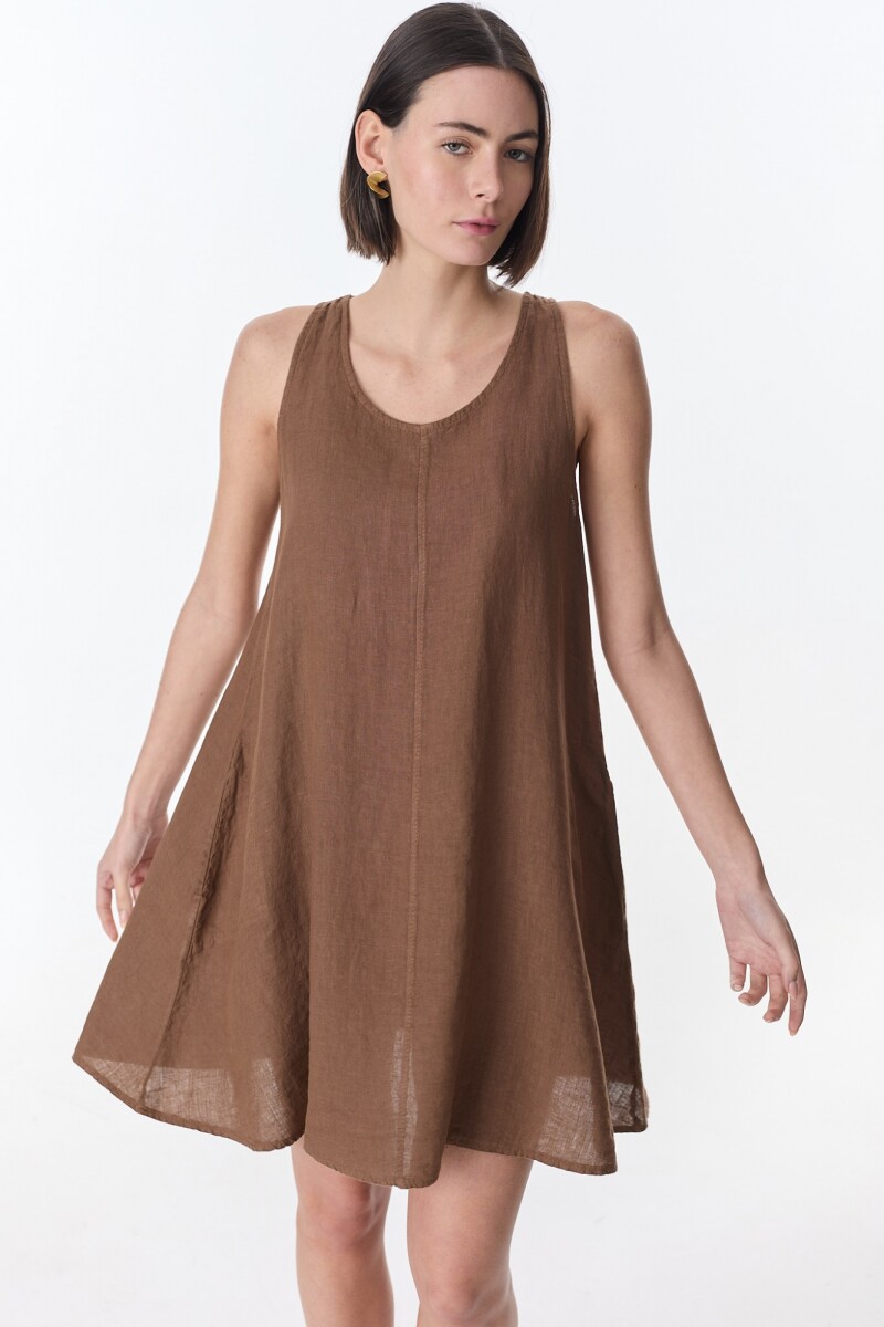 Vestido Diario Chocolate