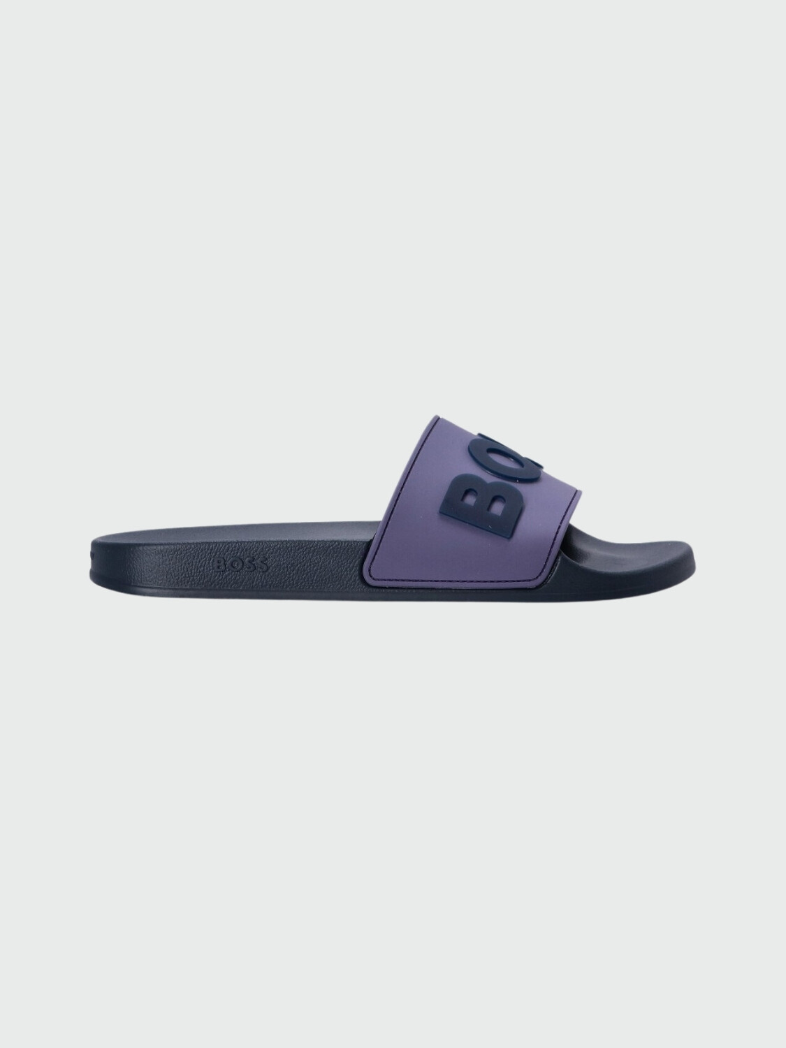 BOSS - Sandalias con Logo en relieve Violeta