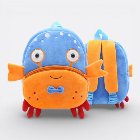 Mochila Preescolar Animales - Cangrejo
