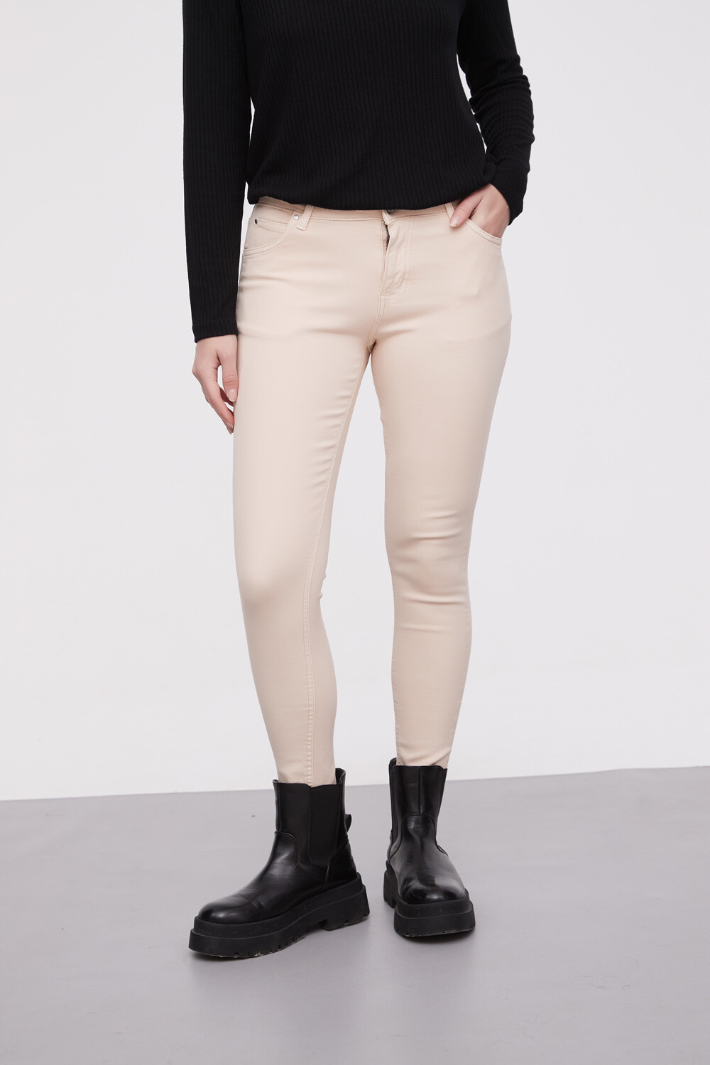 Pantalon Bardot Crema