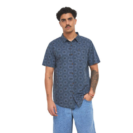 Camisa Quiksilver Ocean Mayehem Azul