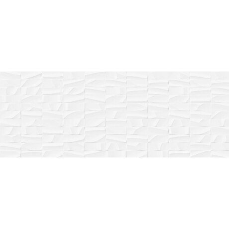 CERAMICA REVESTIMIENTO 45X120 MOSAICO MATE BLANCO DECORADO GAMAS DE BLANCO