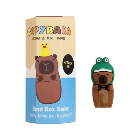 Mini Figura Sonny Capybara Decorativa Sorpresa 001