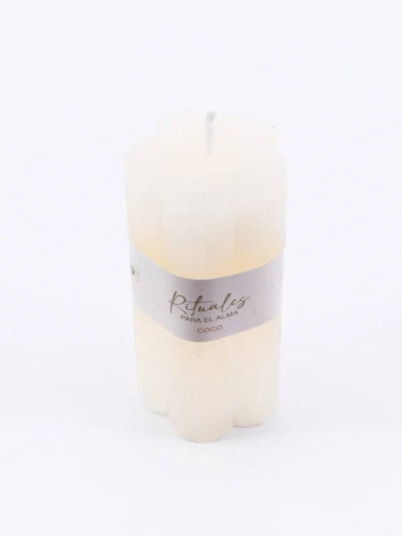 VELA FLOR COCO BEIGE