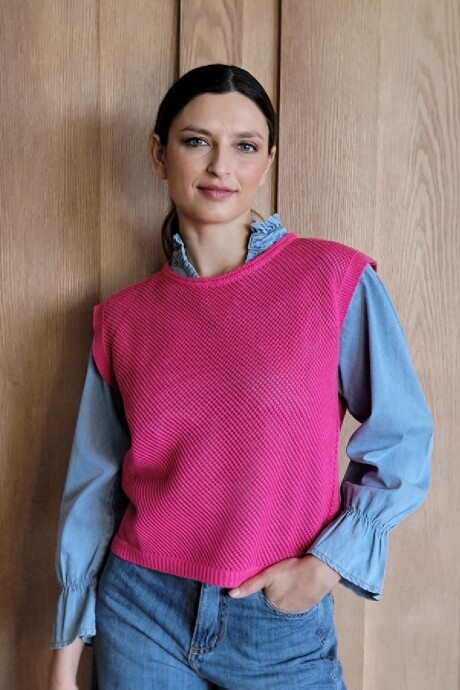 Musculosa Pesca Fucsia