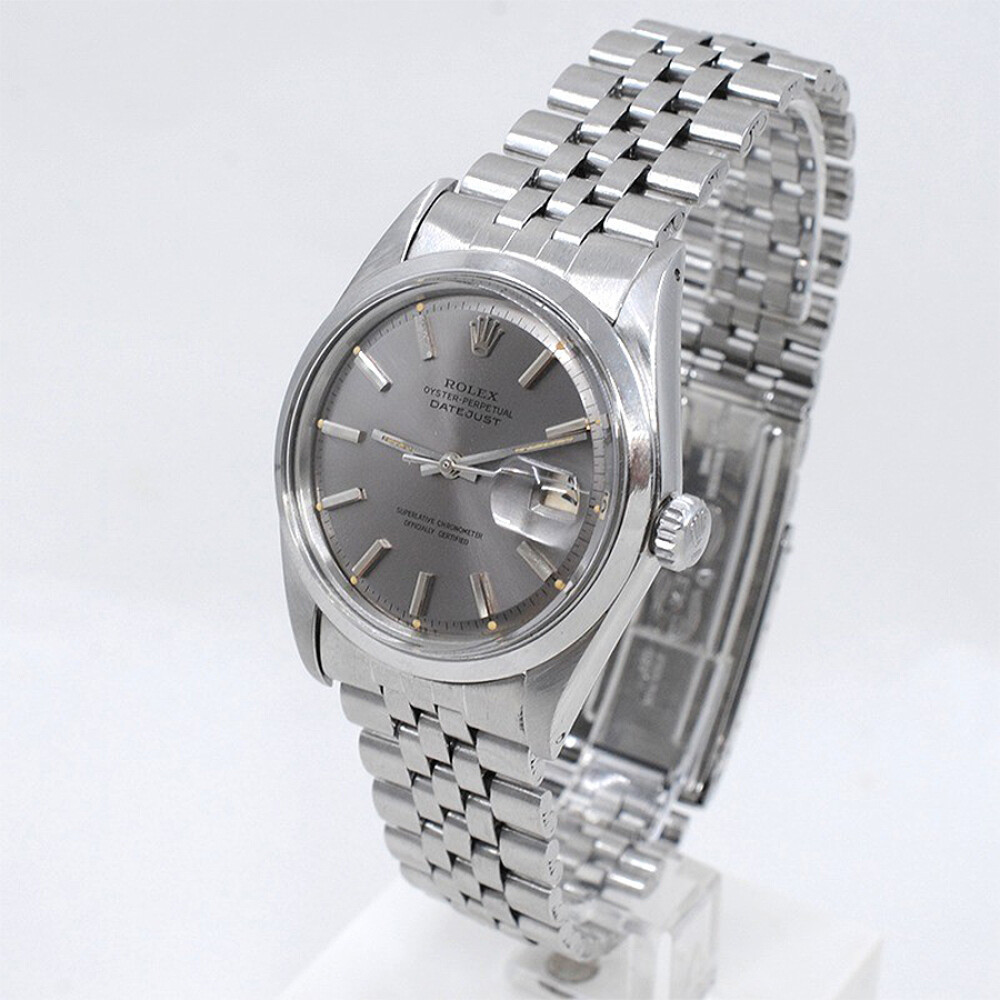 Rolex Datejust 1600 Caja 36 MM Año 1968 Dial Pie Pan Acero Inoxidable Rolex Datejust 1600 Caja 36 MM Año 1968 Dial Pie Pan Acero Inoxidable