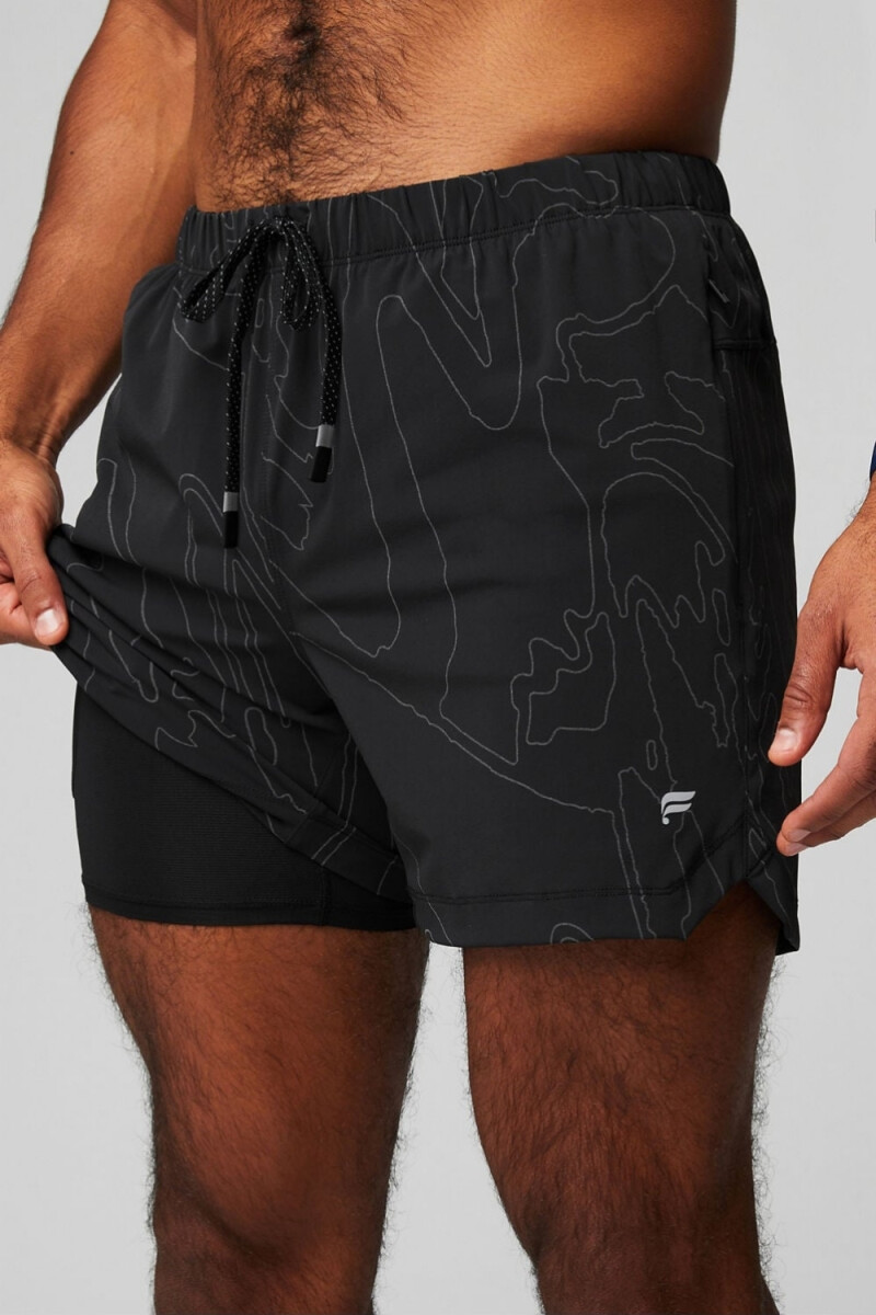 Short The 5 One Short (Lined) Hombre - Black Vision Wave Reflective 