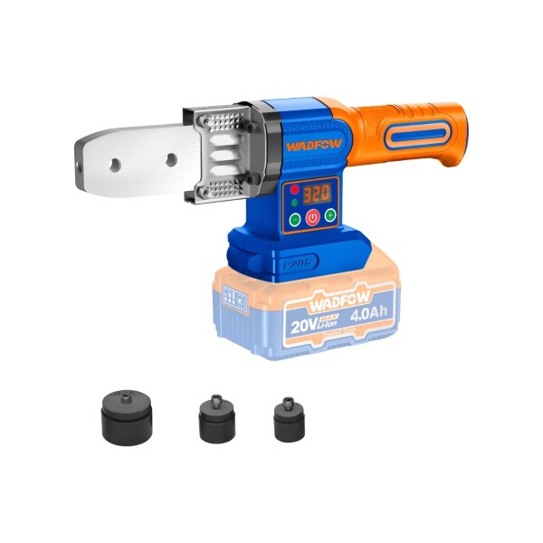 TERMOFUSORA A BAT 20V 320° CON ACCESORIOS S/BAT S/CARG WADFO Termofusora A Bat 20v 320° Con Accesorios S/bat S/carg Wadfo