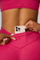 Short The No-Seam Pureluxe Tlc Short 4 Mujer Berrylicious/Lush Berry