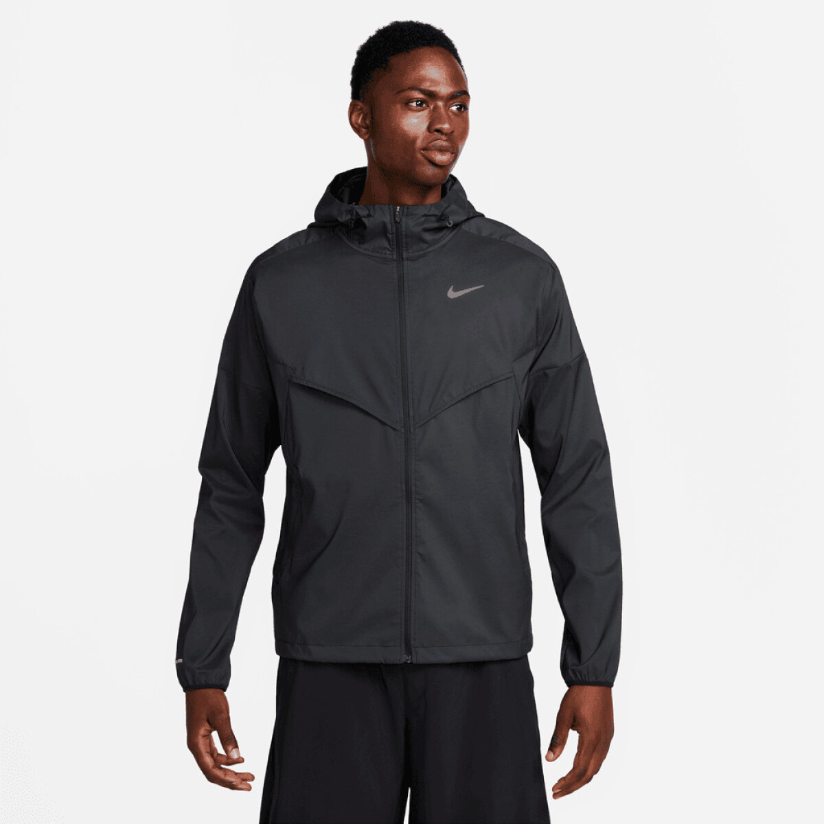 Abrigo Nike Windrunner de Hombre - Negro 