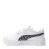 Championes de Niños Puma Carina 3.0 Animal Blanco - Negro