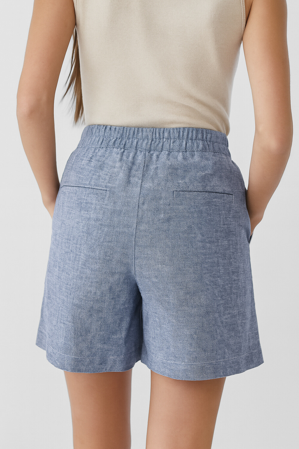 Short Serrou Azul Piedra