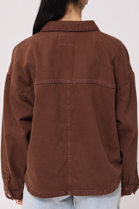CAMPERA LARAK RUSTY MarrÓn