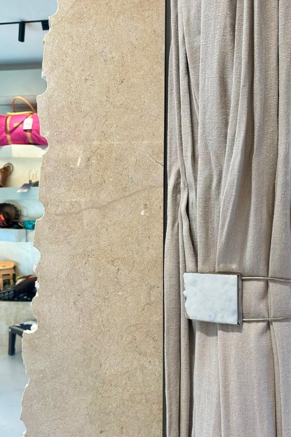 Curtain Tieback Blanco