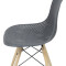 Silla Eames Colmena Base En Madera Negra