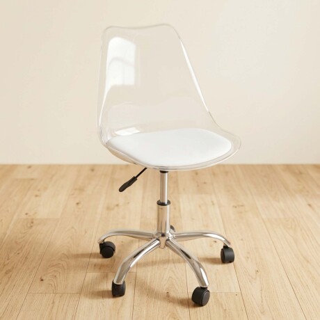 SILLA DE OFICINA POLIPROPILENO BLANCO HYL-053