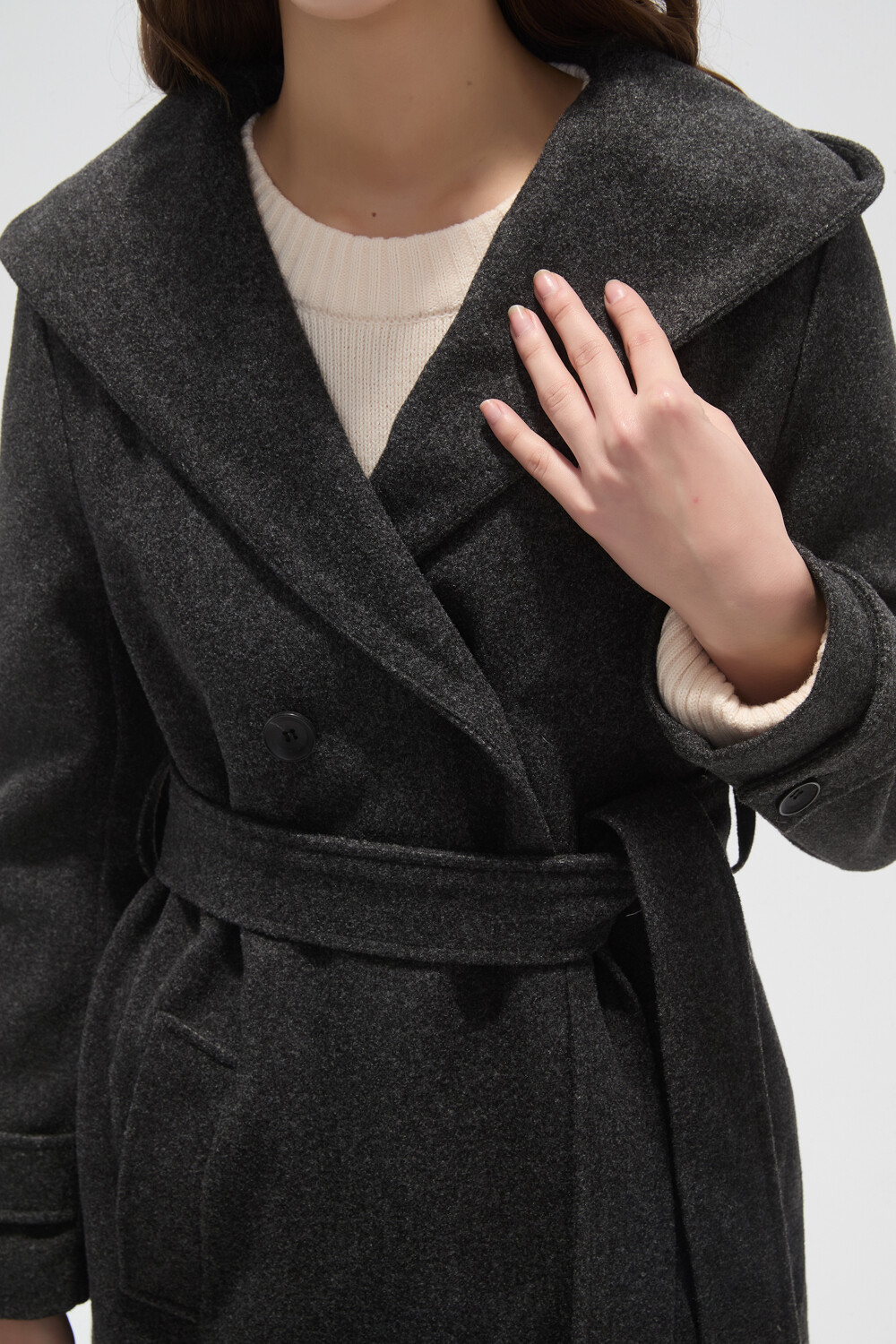 Tapado Sylvos Gris Melange Oscuro