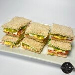 Sandwiches Olímpicos x6 en Pan Negro