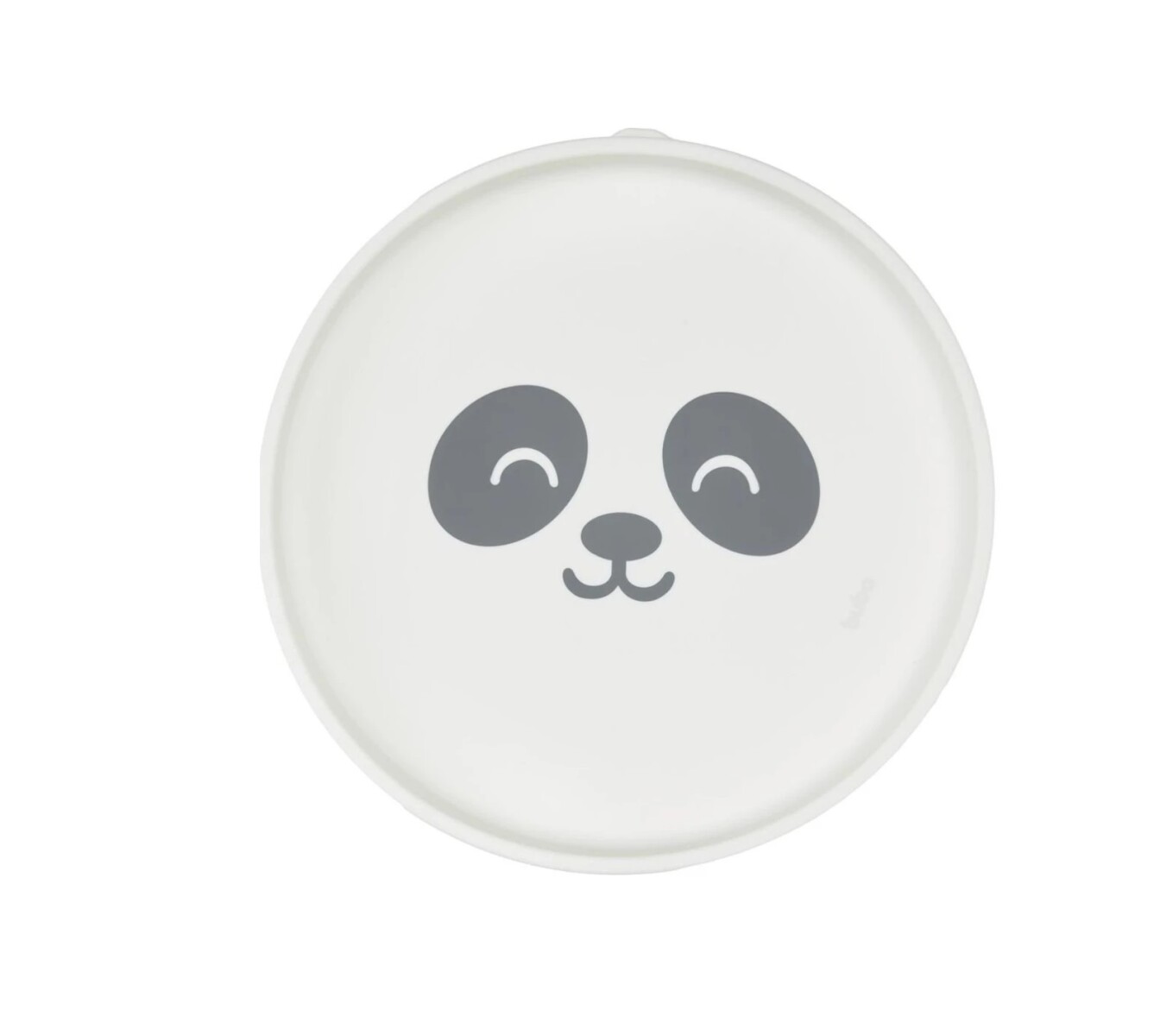 Plato silicona ventosa BUBA OSO - blanco 