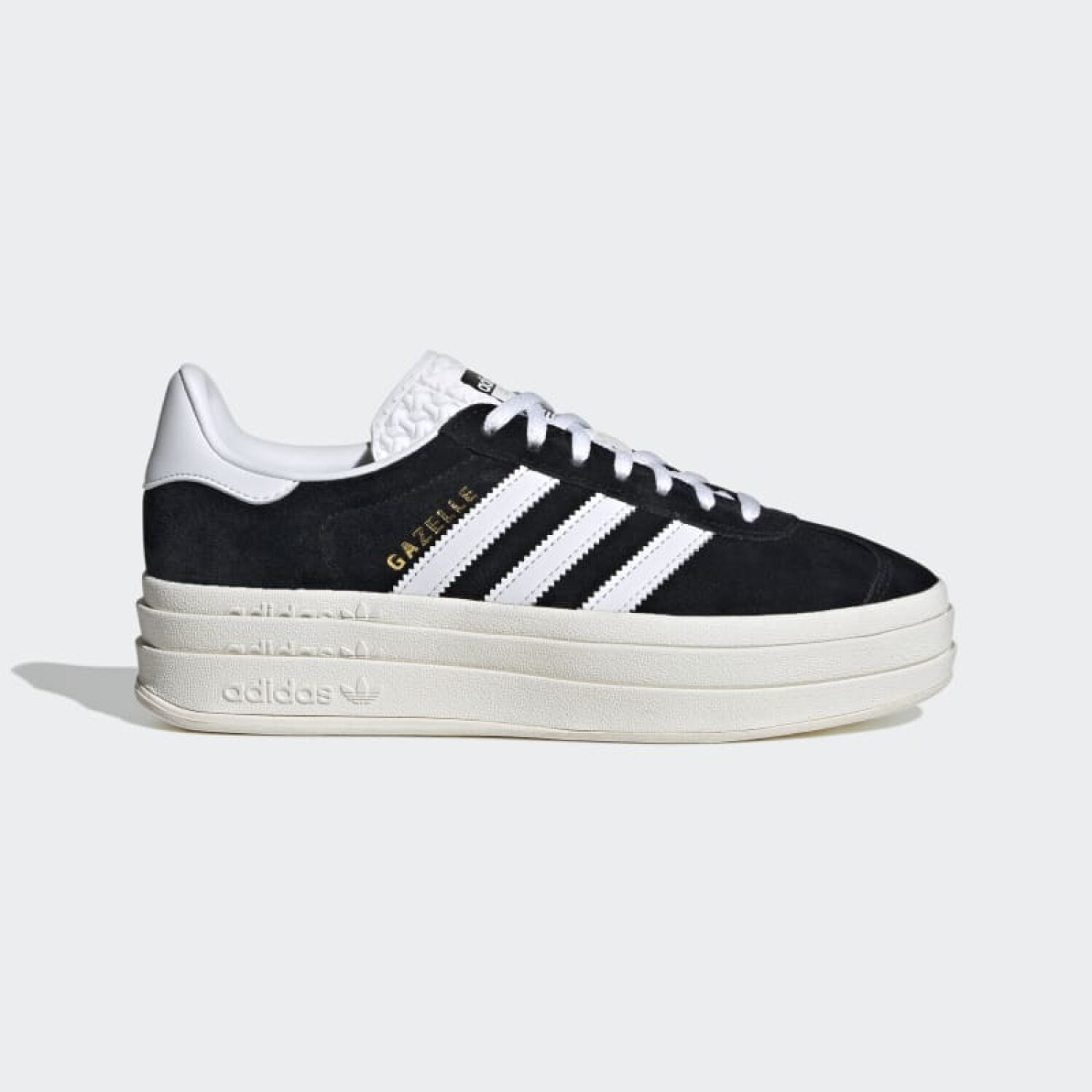 adidas gazelle silver green womens Adidas Gazelle Bold in Black White for Women
