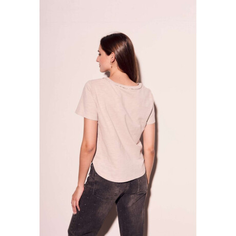 Remera Algodón Gris