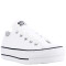 Championes Unisex Converse - All Star Plataforma Chuck Taylor Lift Blanco - Negro