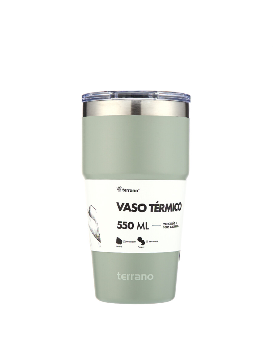 Vaso Térmico No Drops - Oliva 