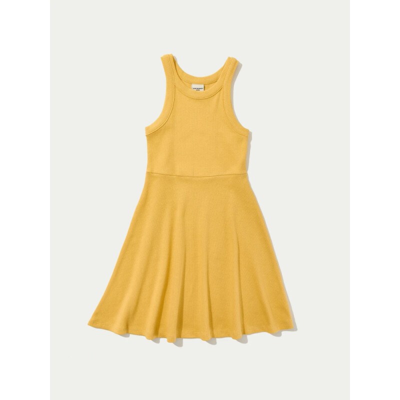 VESTIDO CURTO FEM AMARELO MEDIO