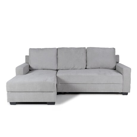 Rinconera Lucci - Tela Microfibra - Chaise izquierdo Berlin 05 (Ceniza)