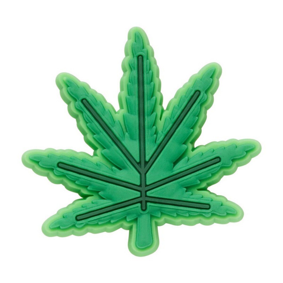 Jibbitz™ Charm Hemp Leaf - Multicolor 