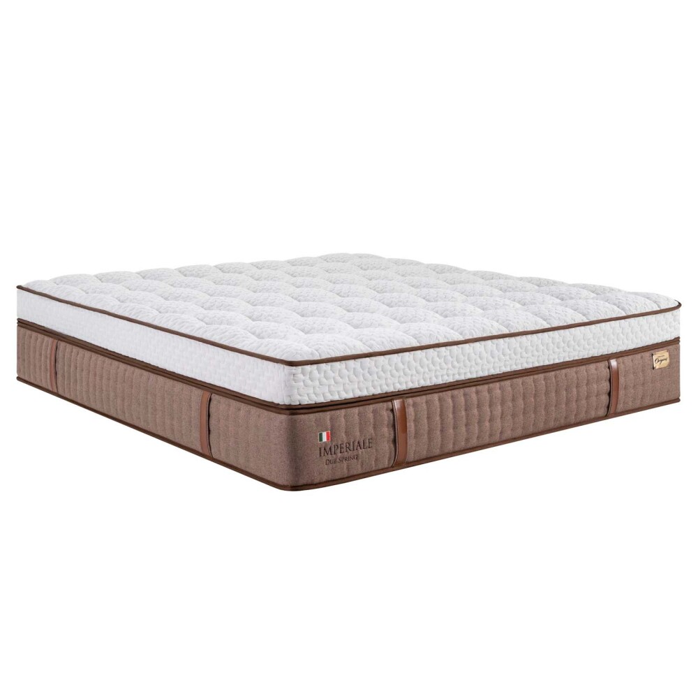 COLCHÓN 1 1/2 PLAZA RESORTESPOCKET1 NATURAL-BEIGE IMPERIALE DUO SPRING